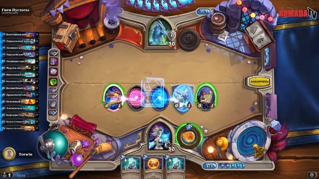 Hearthstone: Вечеринка в Каражане Героик! Маг vs Гнев Пустоты смотреть онлайн