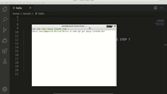 uninstall scenebuilder from ubuntu (just linux)| Naresh swami смотреть онлайн