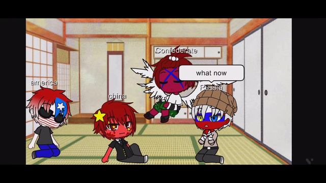 Country Humans US,Russia,China,Confederate,and Ukraine Stuck In A Room For 24 Hours