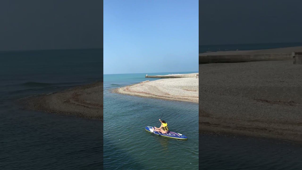 Сочи. Пляж Дагомыс-места заканчиваются!!! #waterfall #nature #travel смотреть онлайн