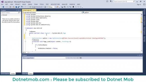 C# Asp.Net-Insert Update Delete and View With Sql Server Database