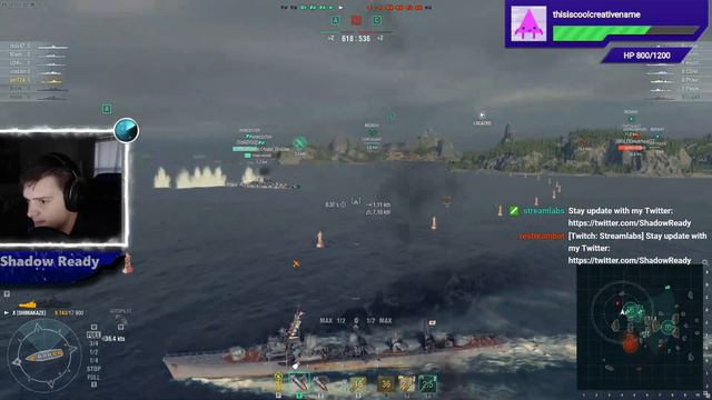 Monday Quick Stream | World of Warships смотреть онлайн