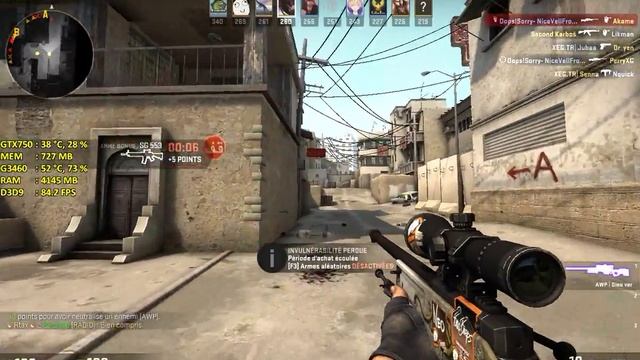 CS:GO | Pentium G3460 - GTX 750Ti - 8GB RAM - 768p смотреть онлайн