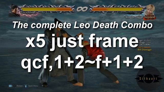 Leo|Tekken 7| 200 Damage| Insane Just Frame, Frame Trap Death Combo смотреть онлайн
