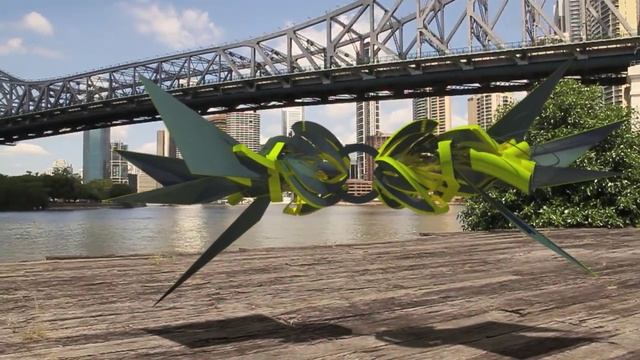 3d graffiti - sketch 60 Brisbane City смотреть онлайн