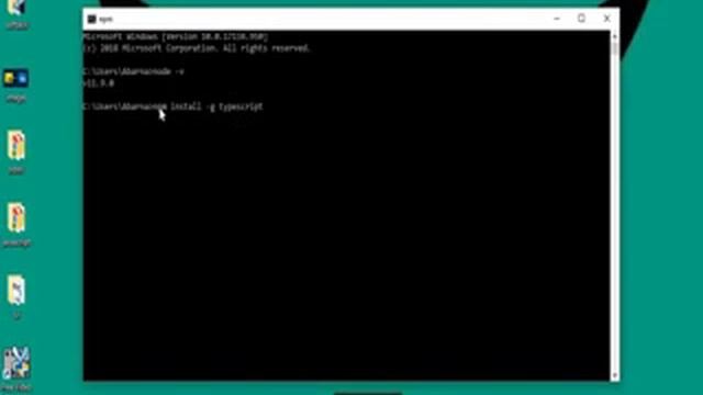 INSTALLATION OF TYPESCRIPT | TYPESCRIPT TUTORIAL смотреть онлайн