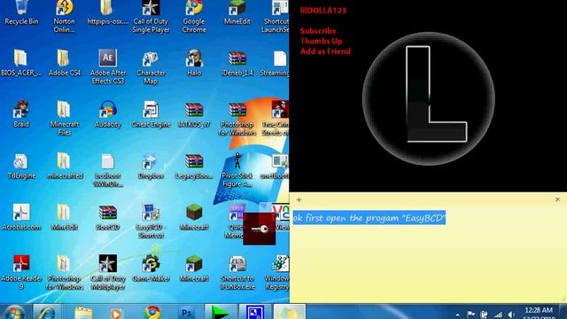 How to put iDeneb on a netbook and boot without USB - Part 1 lilDOLLA123 смотреть онлайн