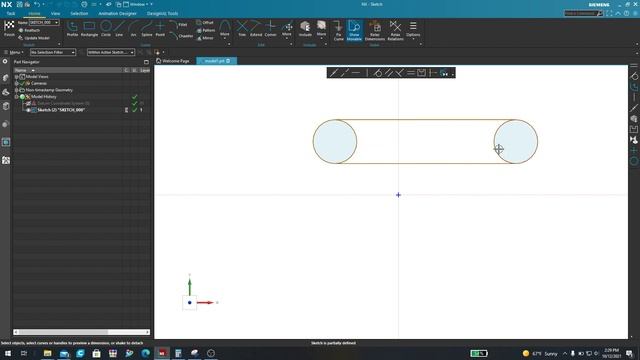 NX 1953 - Tips for New NX Sketcher смотреть онлайн