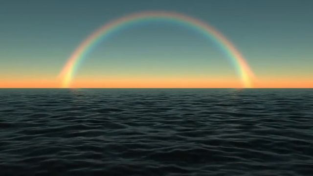 Плеск волн и радуга. / Звуки для медитации, отдыха и сна. /Relax смотреть онлайн