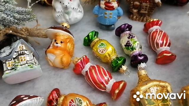 Ёлочные игрушки. Новинки 2020г.Часть 1 смотреть онлайн