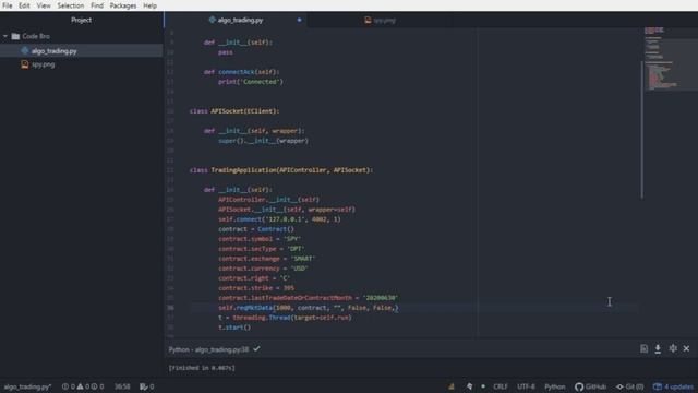 Building an Algorithmic Trading System in Python | Live Market Data Streams смотреть онлайн