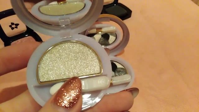 Тени из Летуаль. CONFETTI  и COLLISTAR