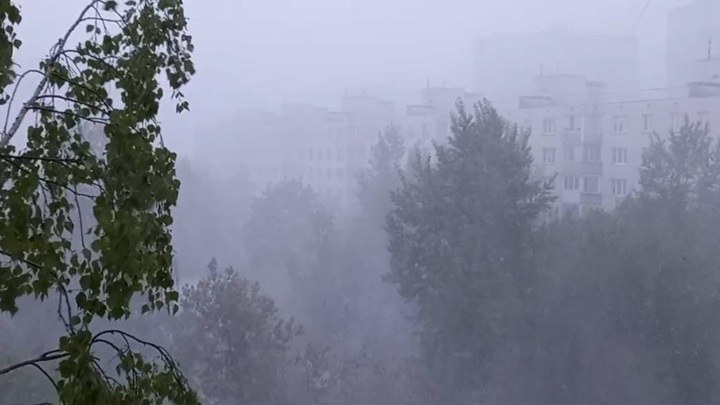 Непрекращающися майский снег в 2024 году. Какого я не помню.