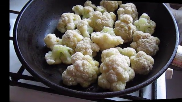 Жареная цветная капуста