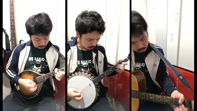 The Cup of Tea - Irish reel - guitar, banjo and mandolin смотреть онлайн