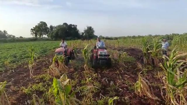 vst mitsubishi 22 hp vs Kubota 21 hp tractor смотреть онлайн