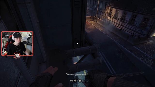 MY GIRLFRIEND IS BADASS / / Playing Wolfenstein: The New Order blind for the first time Part 4 смотреть онлайн