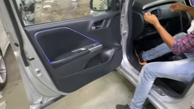 Installing 1 in Delhi pioneer stereo worth ₹85,000 | Honda city modified | flux audio in Honda city смотреть онлайн