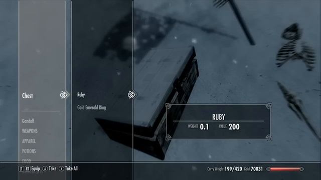 Skyrim-Easter Egg-"Knights of the Nine" Treasure and Book смотреть онлайн