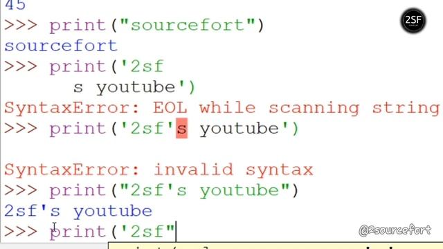 Python tamil | lesson 02 | String смотреть онлайн