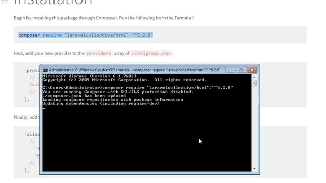 Install Forms and HTML in Laravel 5 2 смотреть онлайн