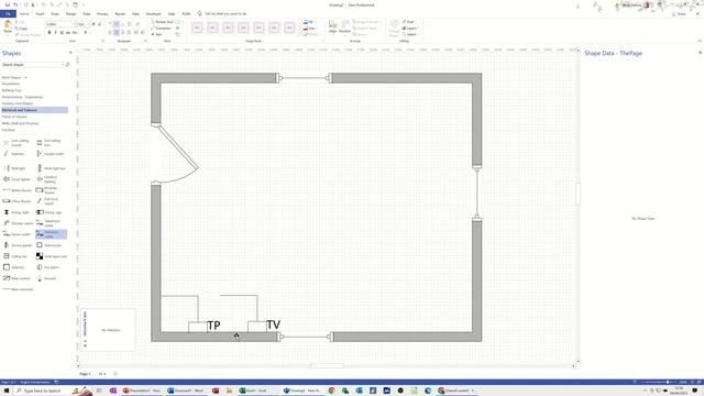 Use a simple tool to create a floor plan. Use Microsoft Visio смотреть онлайн