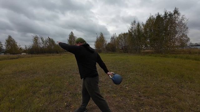 Тренировка с Гирей 12кг | Простая Радуга, Двойной через голову | Доктор Юршин