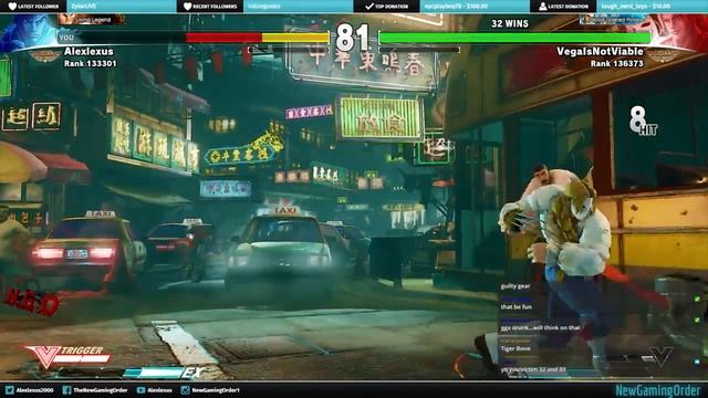 Street Fighter V NEW CFN Beta w/ Alexlexus смотреть онлайн