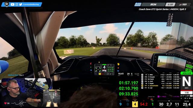 LFM S9W4 at Snetterton with the Ferrari 488 GT3 Evo - ACC смотреть онлайн