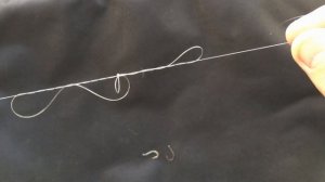 Как привязать два крючка к поводку. Узел коромысло. How to tie two hooks.