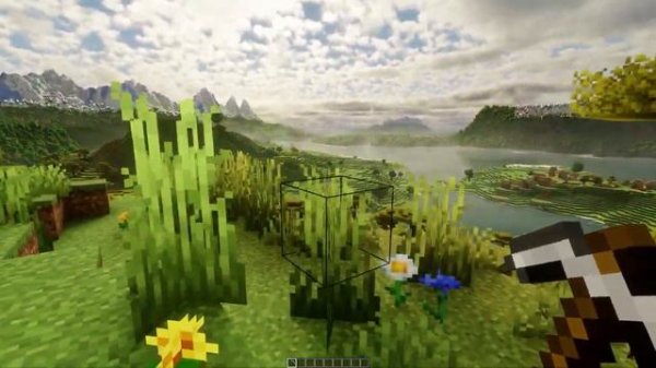 Minecraft - Distant Horizons 2.0 Mod is Awesome!  256Render Distence - Bliss Shaders [ RTX ] iris🔥