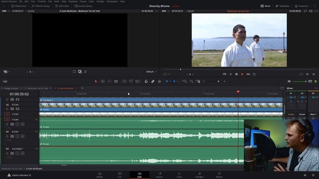 How to FIX Multicam Sync Issues - DaVinci Resolve Tutorial смотреть онлайн