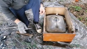 ТЕЛЕВИЗОР НА ЦВЕТМЕТ(ЧАСТЬ 3) ЧТО ВНУТРИ КИНЕСКОПА? РАЗБОР КИНЕСКОПА ТЕЛЕВИЗОРА.НИКЕЛЬ В КИНЕСКОПЕ!