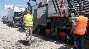 Ресайклинг дорог технология Чимстон. Аренда WIRTGEN CR2200 и WIRTGEN WM1000