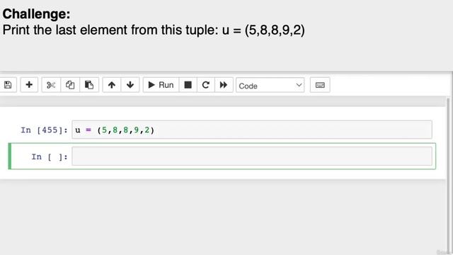 016 Python Tuple Challenge & Solution 3 Printing Last Element смотреть онлайн