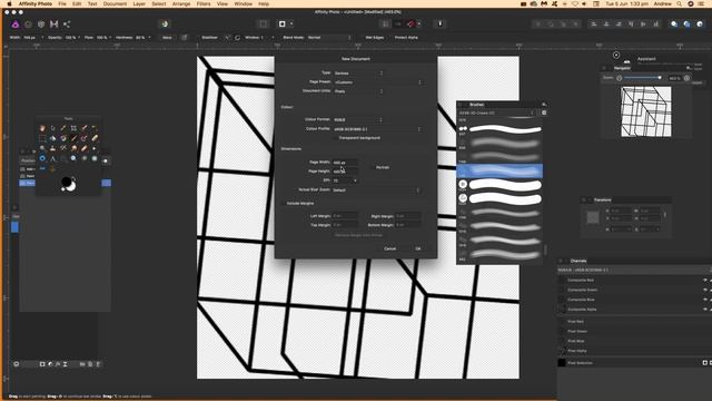 How to add more brushes into Affinity Photo via Photoshop ABR tutorial смотреть онлайн