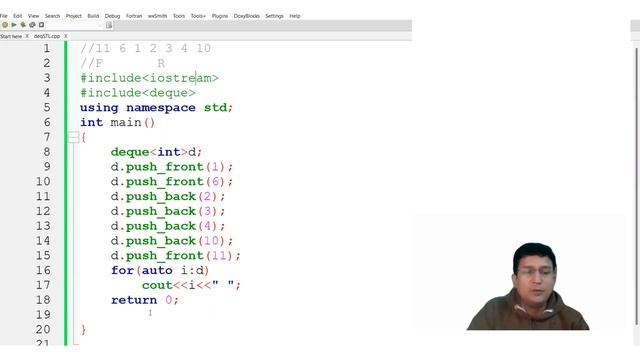 Double ended queue (Deque) in C++ STL : Standard Template Library (In Hindi) смотреть онлайн