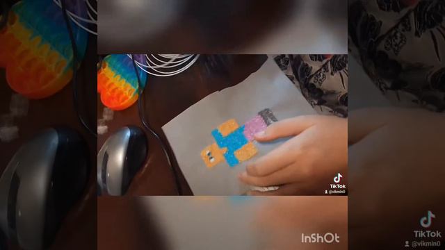 Делаю персонажей из Майнкрафта с помощью 3D ручки смотреть онлайн