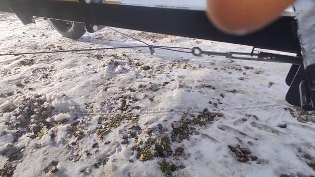 Небольшой обзор мотоблока HÜTER, с телегой DENZEL.