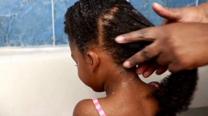 🚿Kids wash day for different textures | type 3 and 4 natural hair