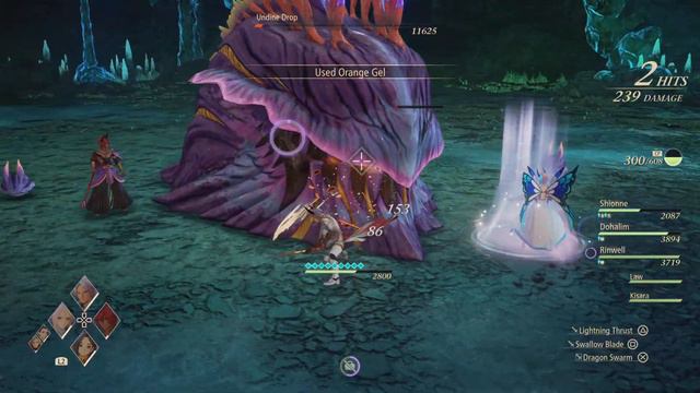 Tales of Arise - Luo undine Boss fight [Hard mode] смотреть онлайн