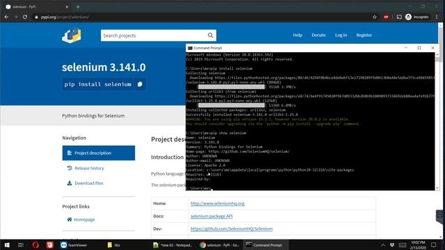 How to Install Selenium Using pip on Windows: How to Install Selenium Python by Few Steps смотреть онлайн