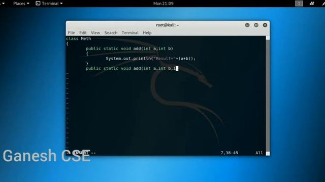Kali Linux Java programming method overloading for beginners 2019 смотреть онлайн
