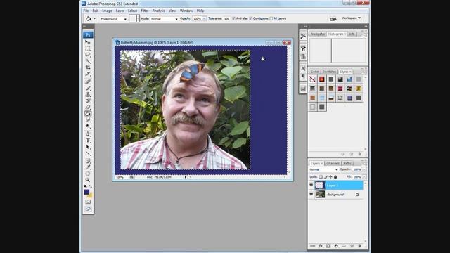 Make a Frame in PhotoShop CS3.wmv смотреть онлайн