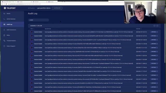 Webinar | Best Practices For SSH + Auditing W/ Panther | Gravitational | Gus Luxton | Jack Naglieri