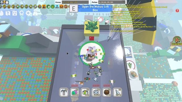 Roblox bee swarm simulator: Opening the mondo gift box! смотреть онлайн