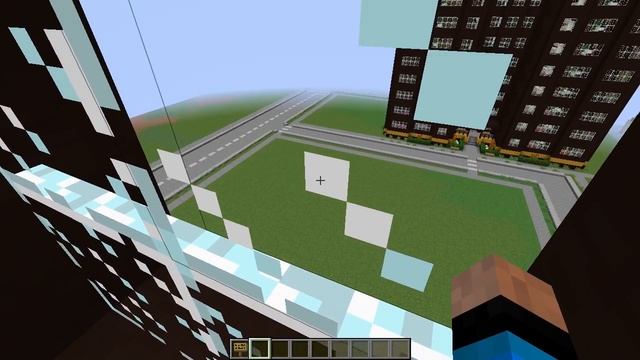 Простой высотный дом в Майнкрафте. Строим современный город Minecraft смотреть онлайн