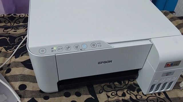 Unboxing Epson EcoTank L3256 Wi-Fi Multifunction InkTank Printer|Epson printer смотреть онлайн