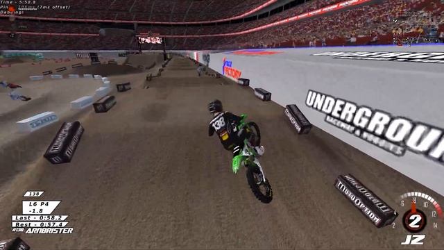 2022 St Louis Supercross Triple Crown Main Event 2 / Last to 3rd! - Mx Simulator Open Am смотреть онлайн