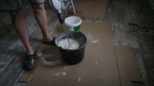 Как замешать штукатурку. how to mix gypsum plaster